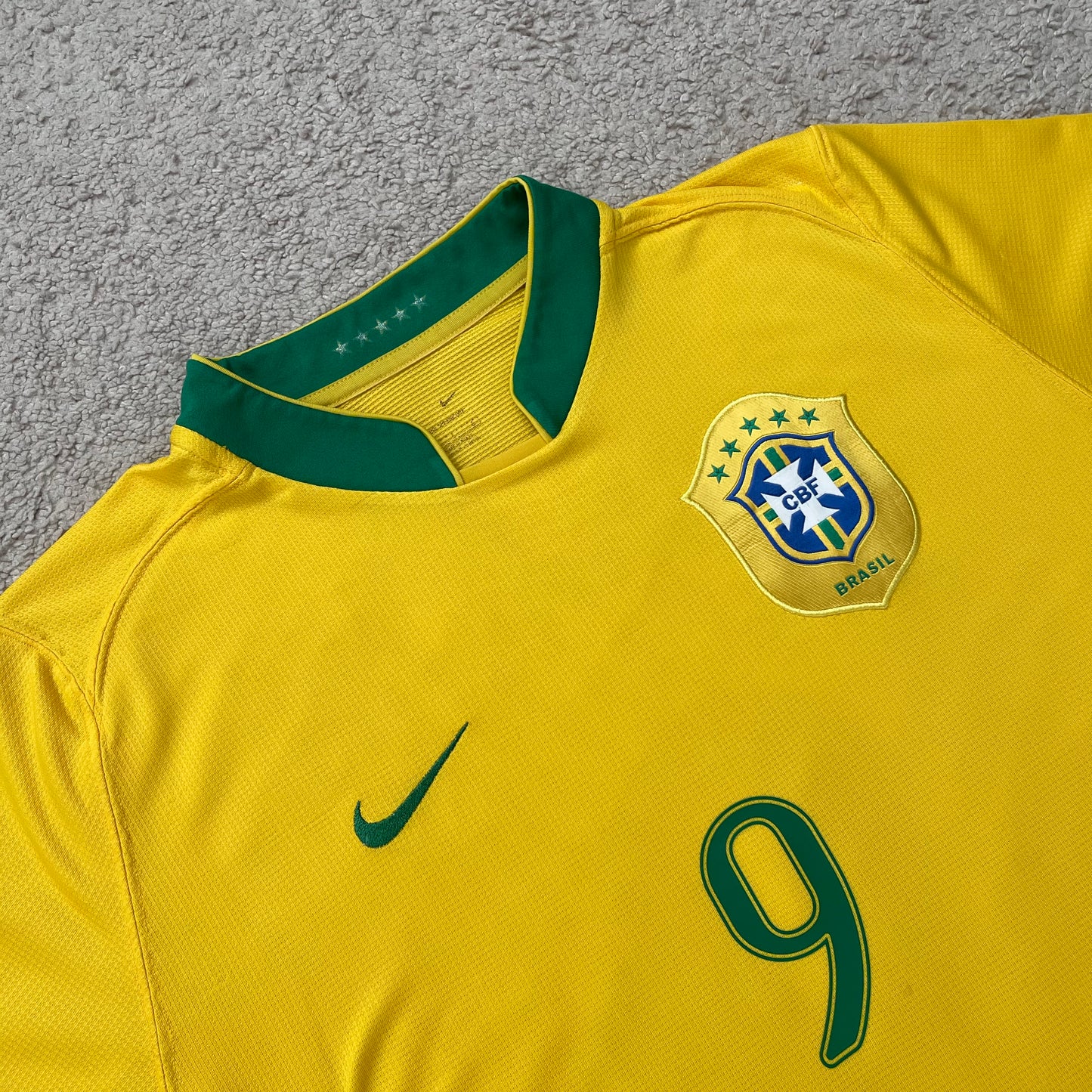 Brazil 2006 World Cup home x Ronaldo Nazario #9 (L)