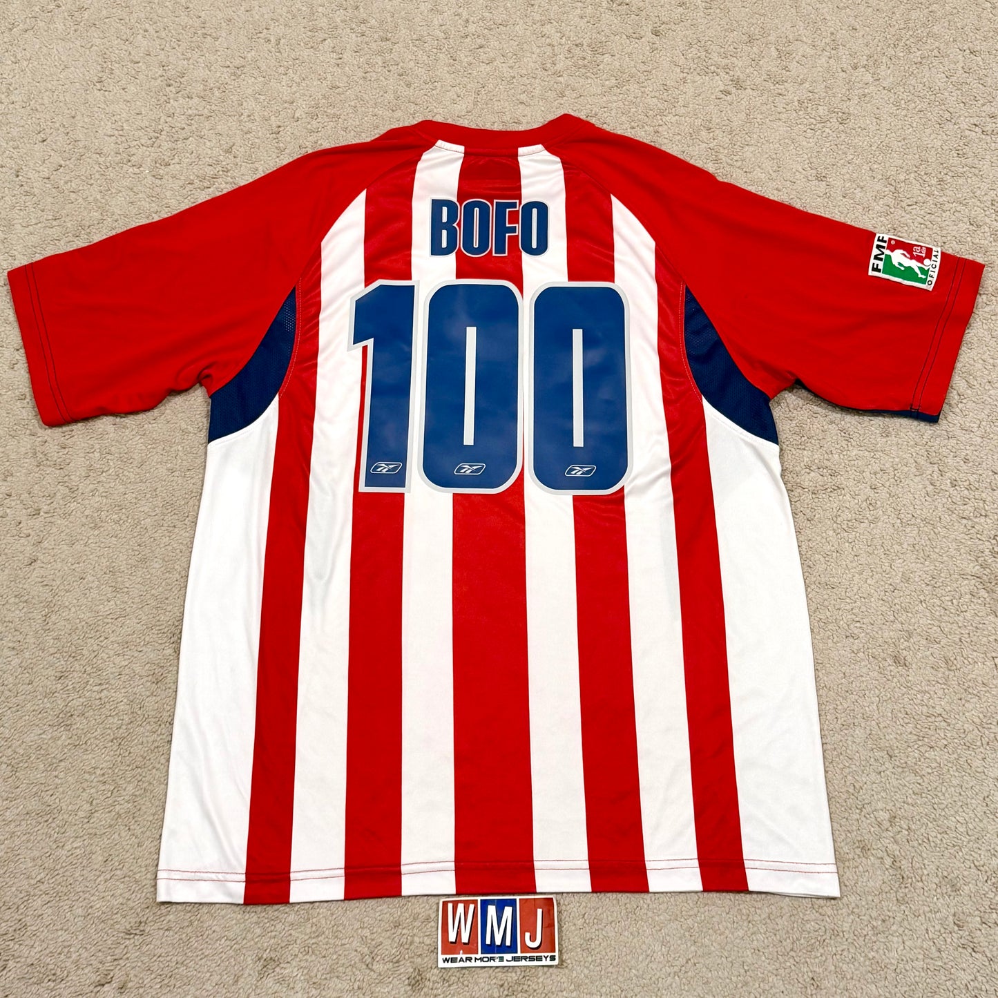 Chivas de Guadalajara 2005/06 home x Bofo Bautista #100 (L)
