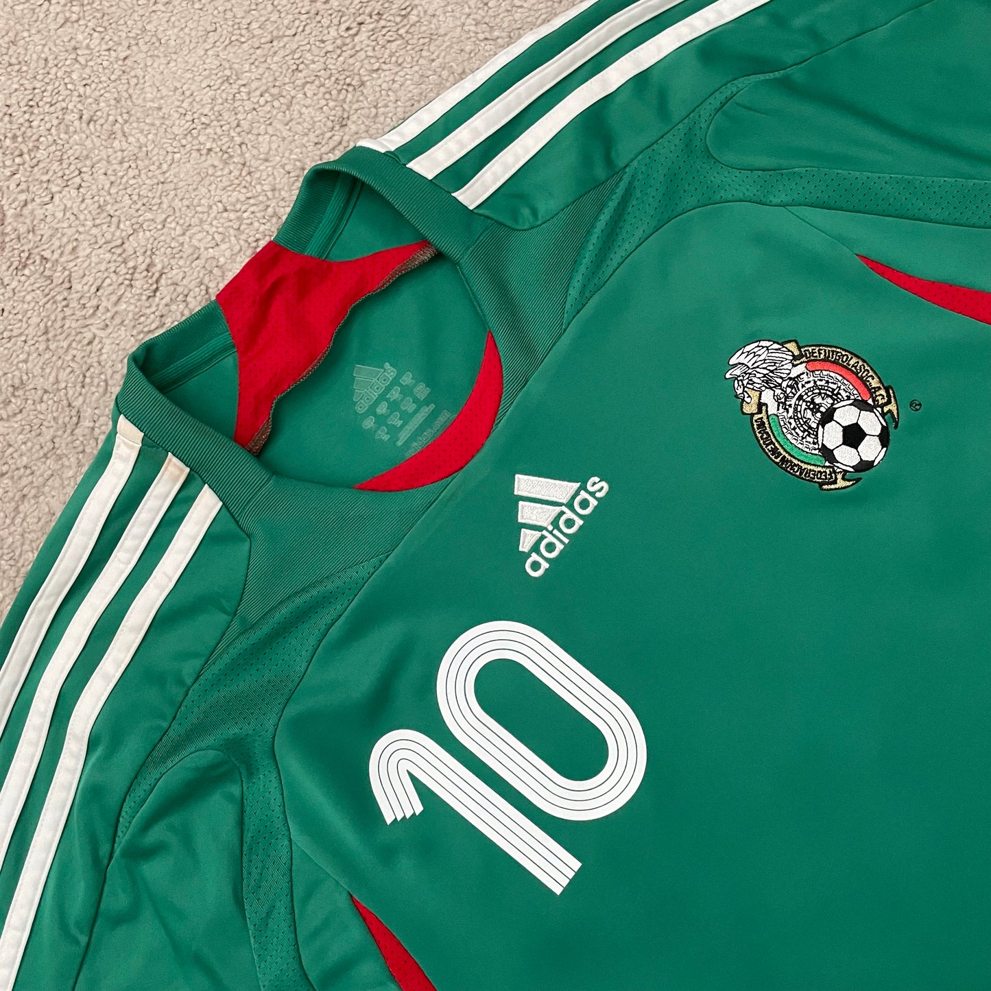 Mexico 2007/08 home x Cuauhtémoc Blanco #10 (XL)