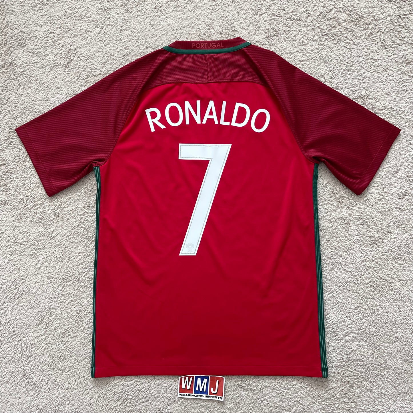 Portugal 2016 EURO home x Cristiano Ronaldo #7 (M)