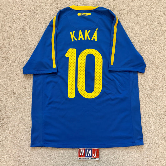 Brazil 2010 World Cup away x Ricardo Kaká #10 (M)