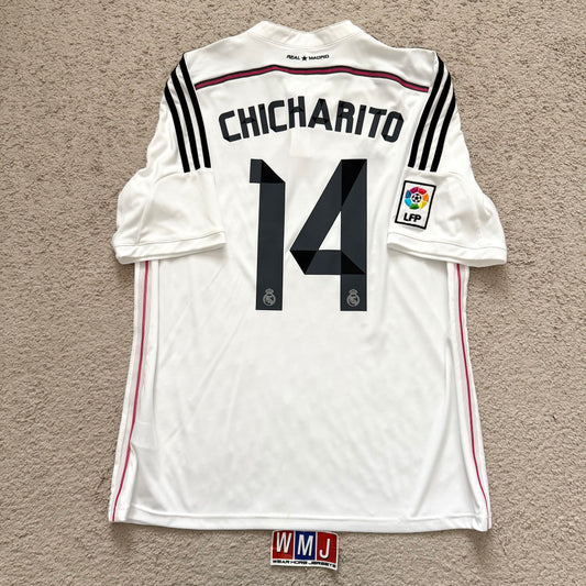 Real Madrid 2014/15 home x Chicharito Hernandez #14 (XL)
