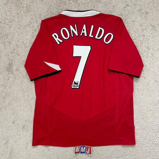 Manchester United 2004/2005/2006 home x Cristiano Ronaldo #7 (XL)