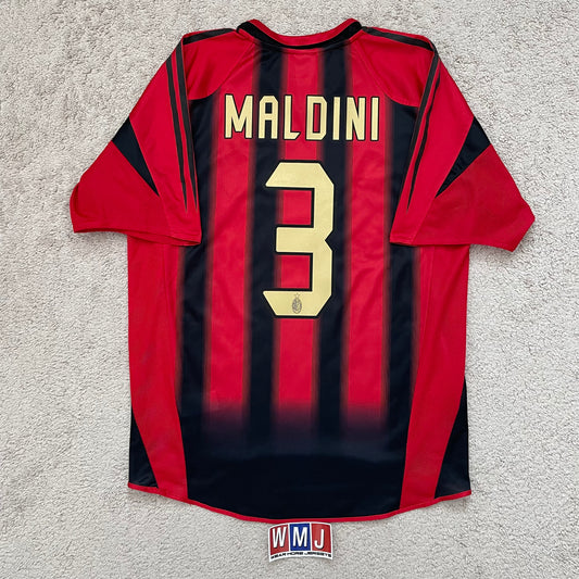 AC Milan 2004/05 home x Paolo Maldini #3 (M)