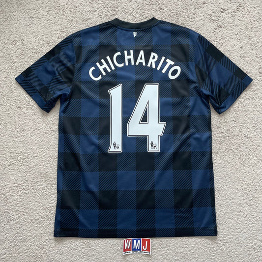 Manchester United 2013/14 away x Chicharito Hernandez (L)