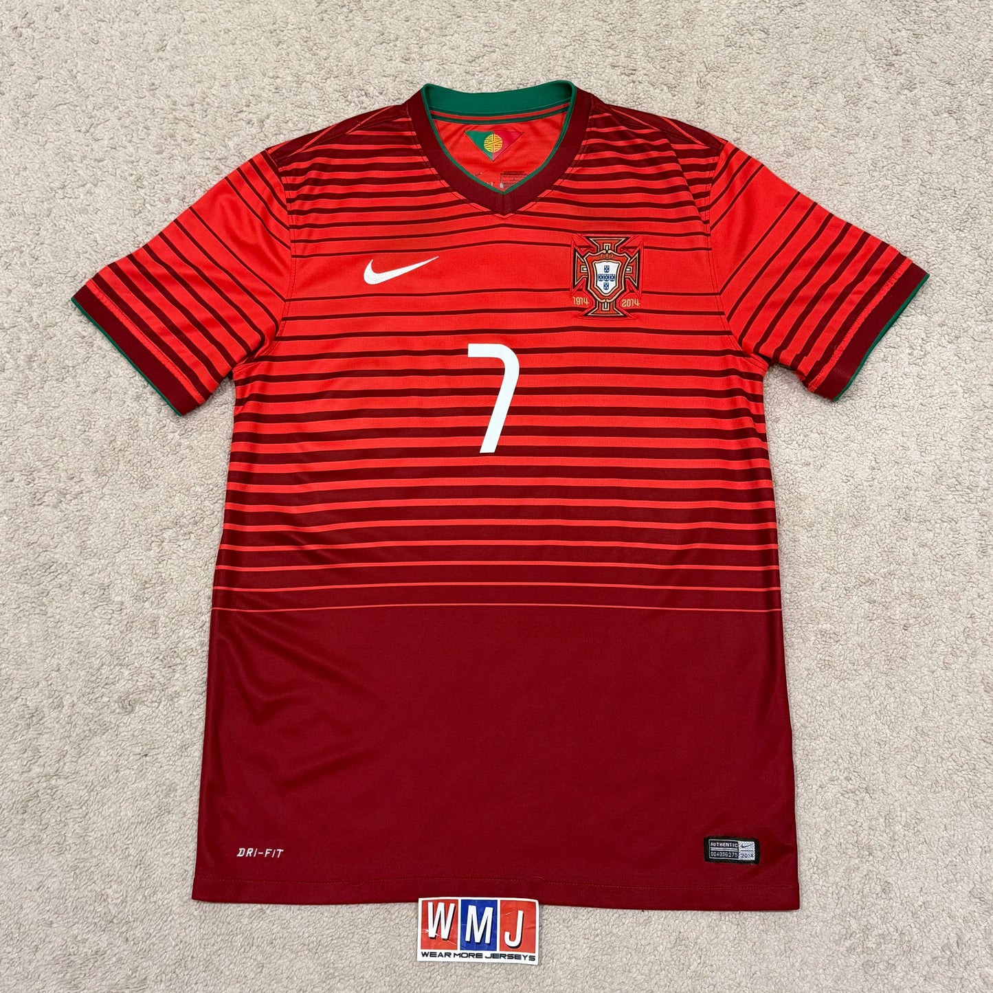 Portugal 2014 World Cup home x Cristiano Ronaldo #7 (M)