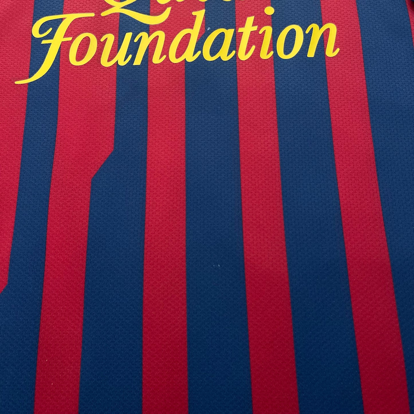 Barcelona 2011/12 home x Messi #10 (L)