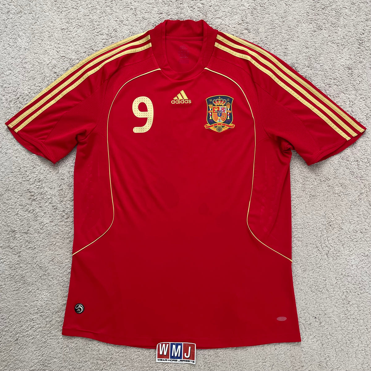 Spain 2008 EURO home x Fernando 'El Niño' Torres #9 (XL)