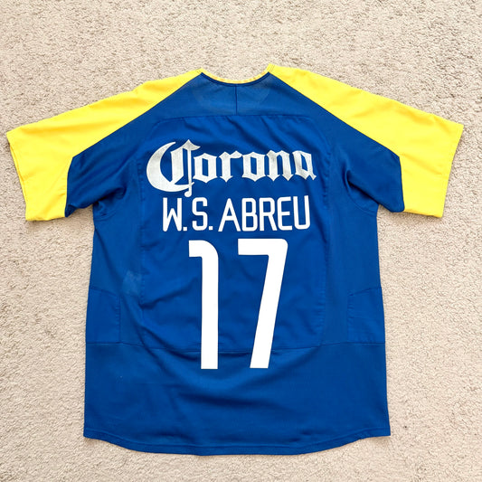 Club America 2003/04 away x Washington Sebastián "El Loco" Abreu (M)