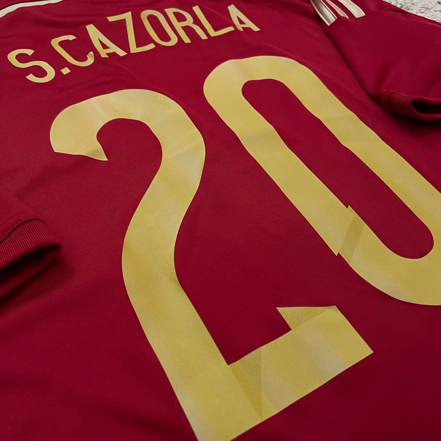 Spain 2014 World Cup home x Santi Cazorla #20 (L)