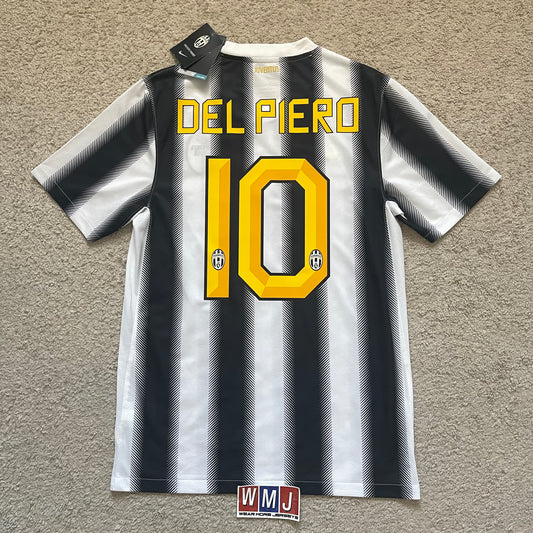 Juventus 2011/12 home x Del Piero #10 (S) *BRAND NEW WITH TAGS