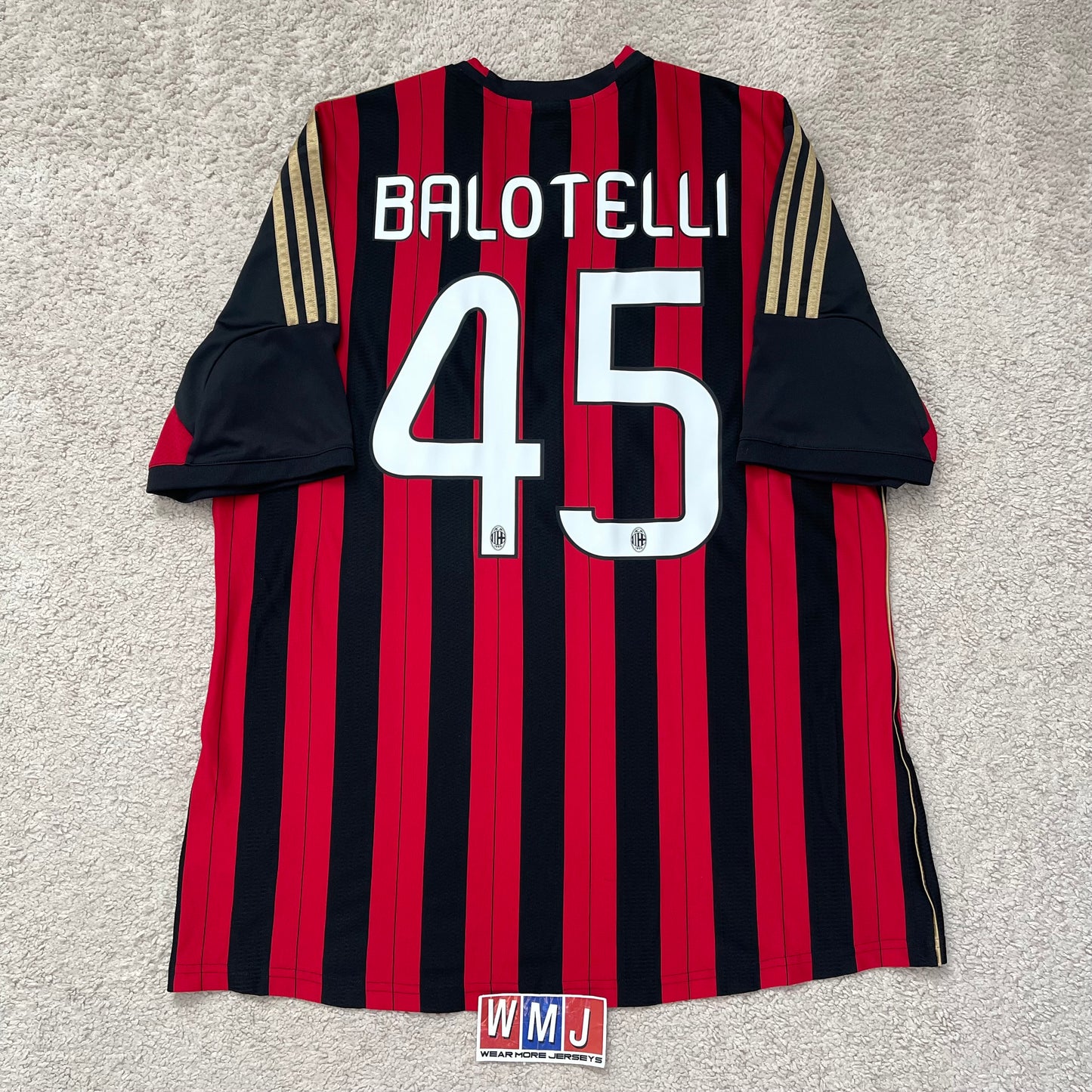AC Milan 2013/14 home x Mario Balotelli #45 (XL)