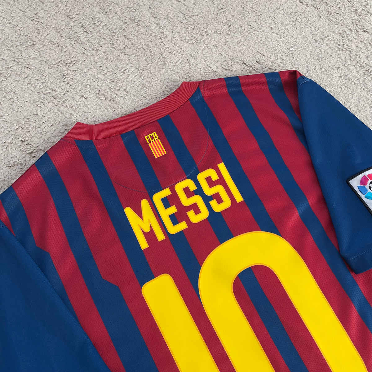 Barcelona 2011/12 home x Messi #10 (L)