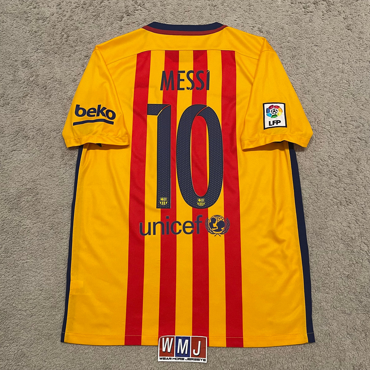 Barcelona 2015/16 away x Messi #10 (M)