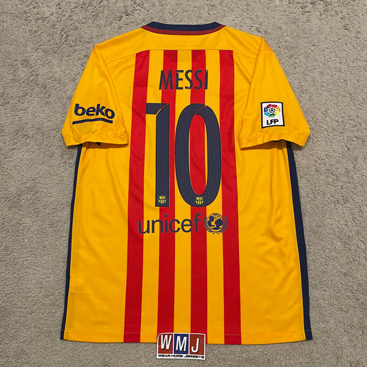 Barcelona 2015/16 away x Messi #10 (M)
