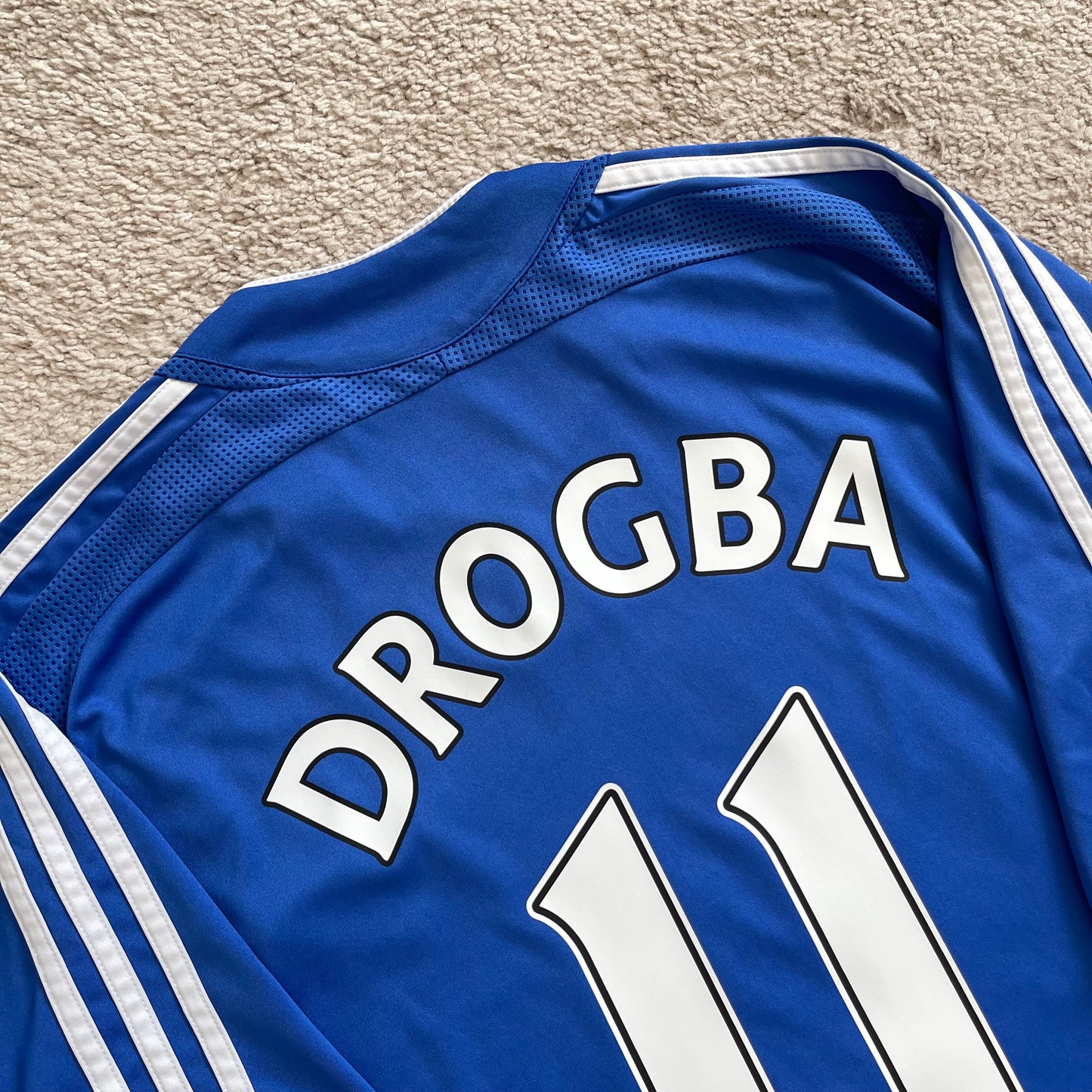 Chelsea 2007/08 home x Didier Drogba #11 (L)