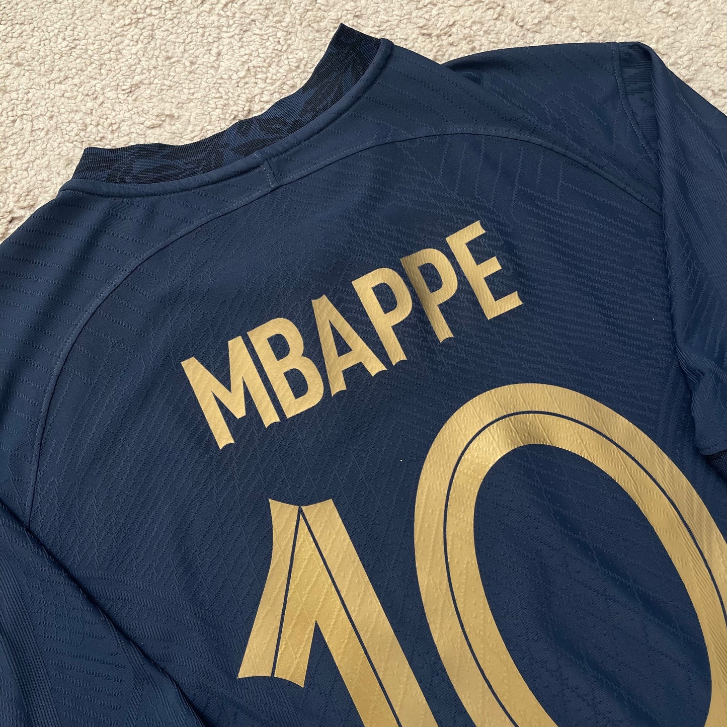 France 2022 World Cup home PLAYER VERSION x Kylian Mbappe #10 (XXL)