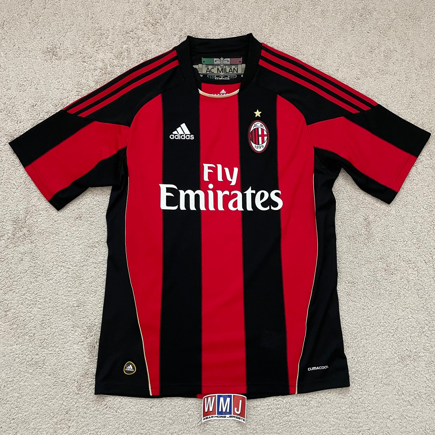 AC Milan 2010/11 home x Ronaldinho #80 (M)