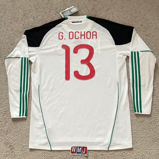 Mexico 2010 World Cup goalkeeper LONG SLEEVES x Guillermo 'Memo' Ochoa #1 (XL) *BRAND NEW WITH TAGS