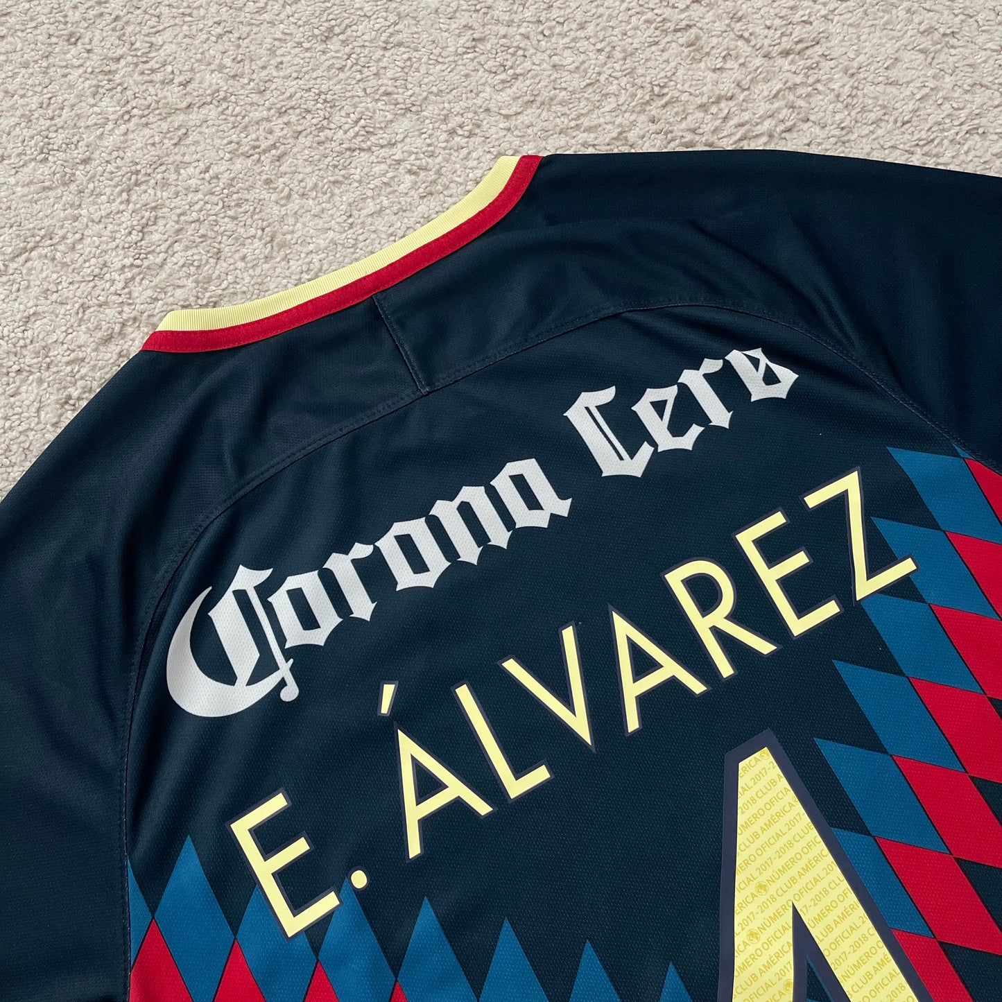 Club America 2017/18 home x Edson Alvarez #4 (M)