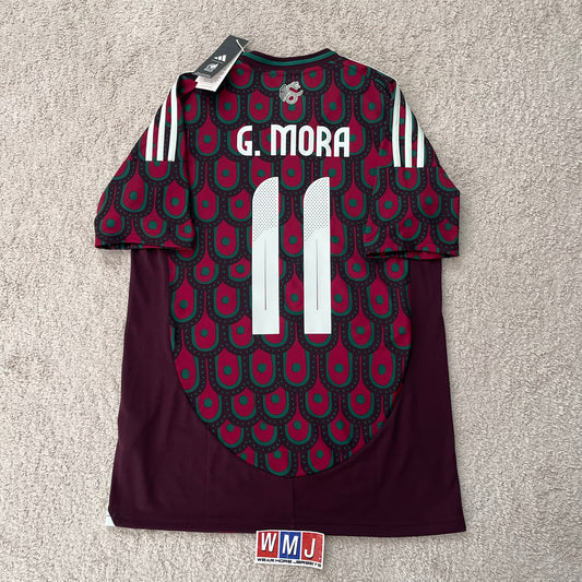 Mexico 2025 U20 World Cup home x Gilberto Mora #11 (M) *BRAND NEW WITH TAGS
