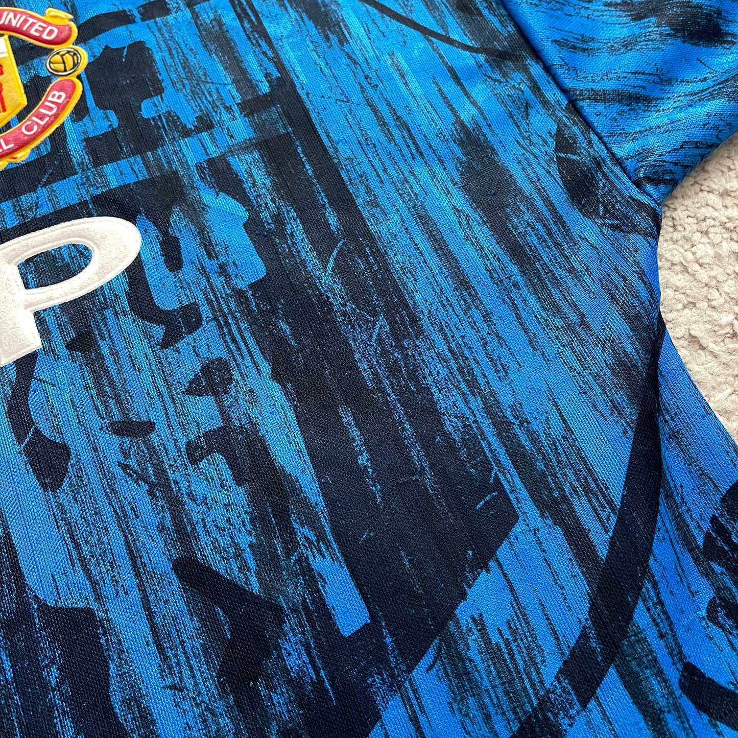 Manchester United 1992/93 away x Eric Cantona #7 (L)