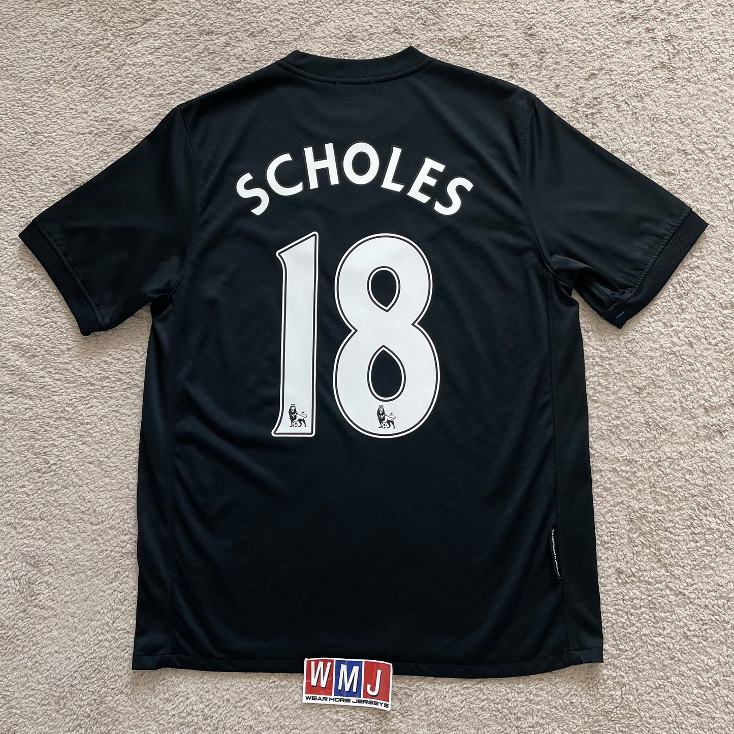 Manchester United 2009/10 away x Paul Scholes #18 (M)