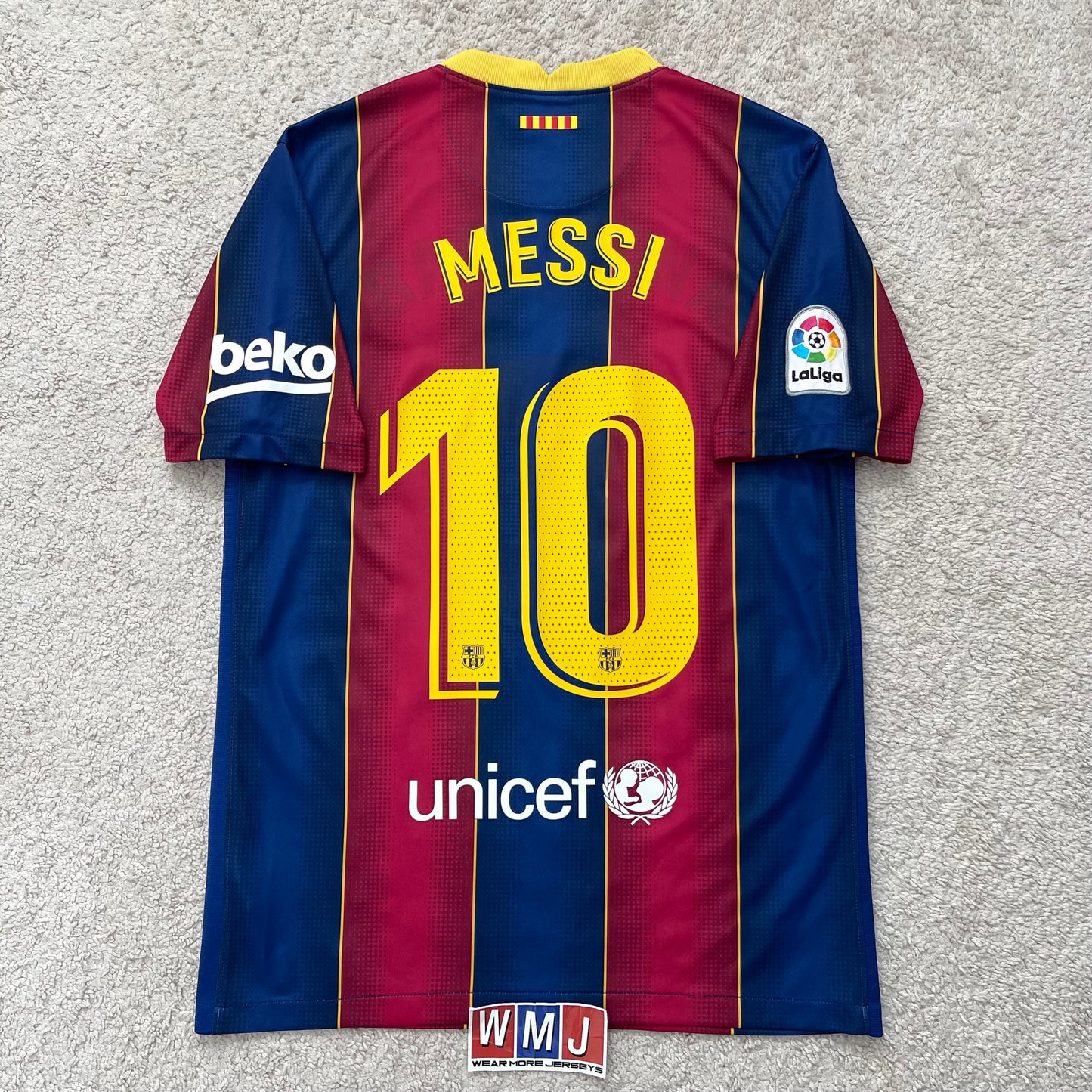Barcelona 2020/21 home x Messi #10 (M)