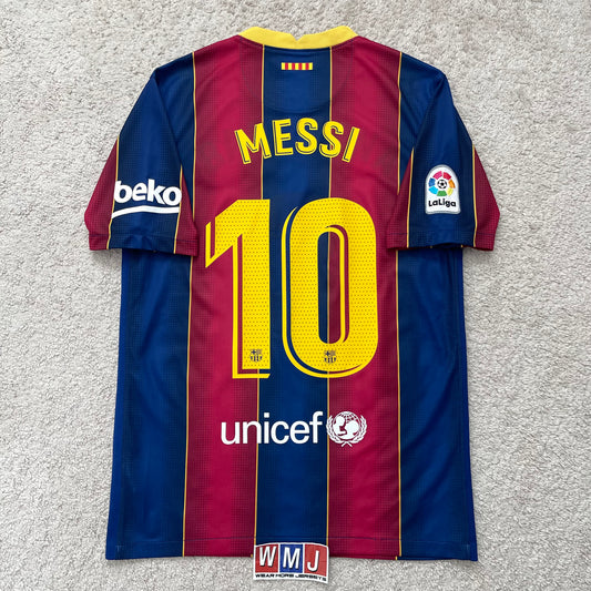 Barcelona 2020/21 home x Messi #10 (M)