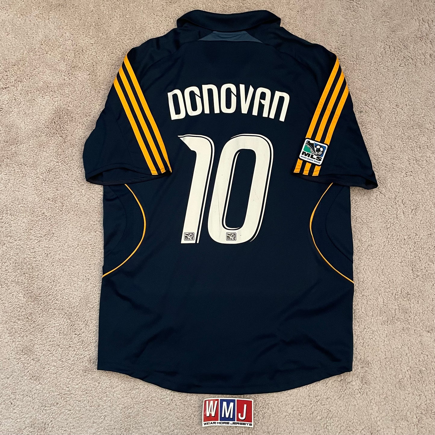 LA Galaxy 2007/08 away PLAYER VERSION x Landon Donovan #10 (M)