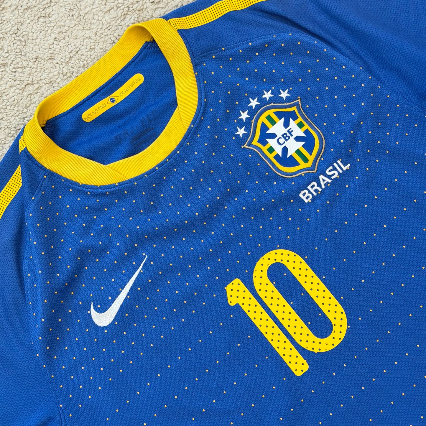 Brazil 2010 World Cup away x Ricardo Kaká #10 (M)