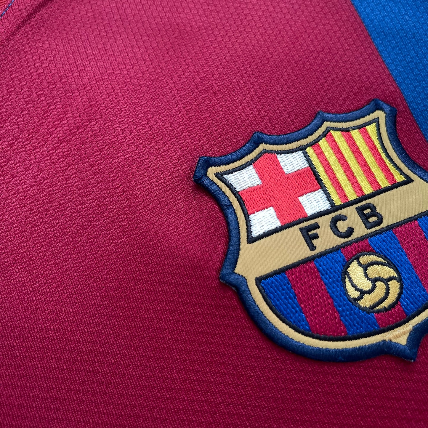 Barcelona 2006/07 home x Ronaldinho #10 (XL)