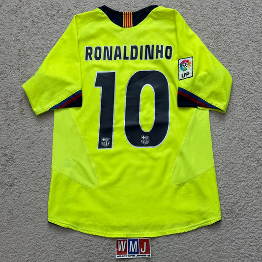 Barcelona 2005/06 away x Ronaldinho #10 (S)