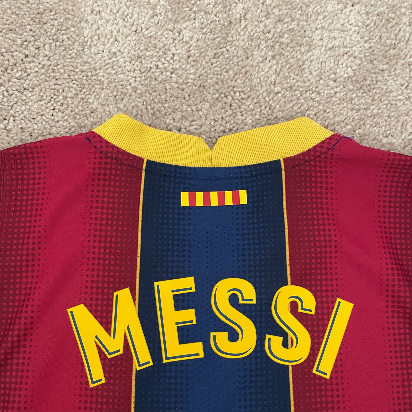 Barcelona 2020/21 home PLAYER VERSION x Messi #10 (S)