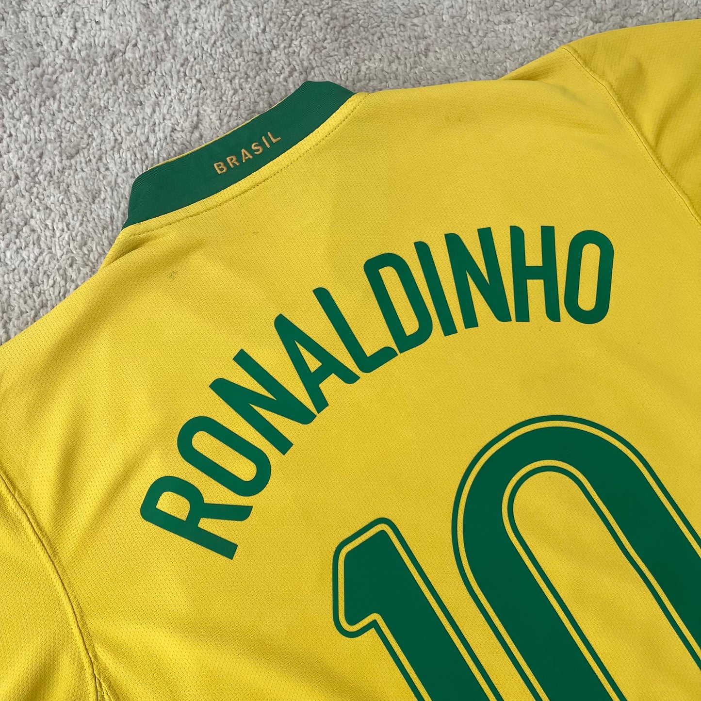 Brazil 2006 World Cup home x Ronaldinho #10 (M)