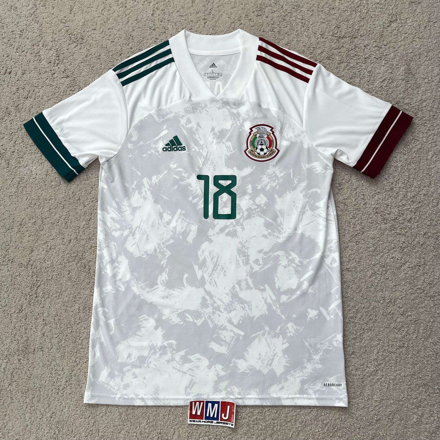 Mexico 2020 away x Andres Guardado #18 (L)
