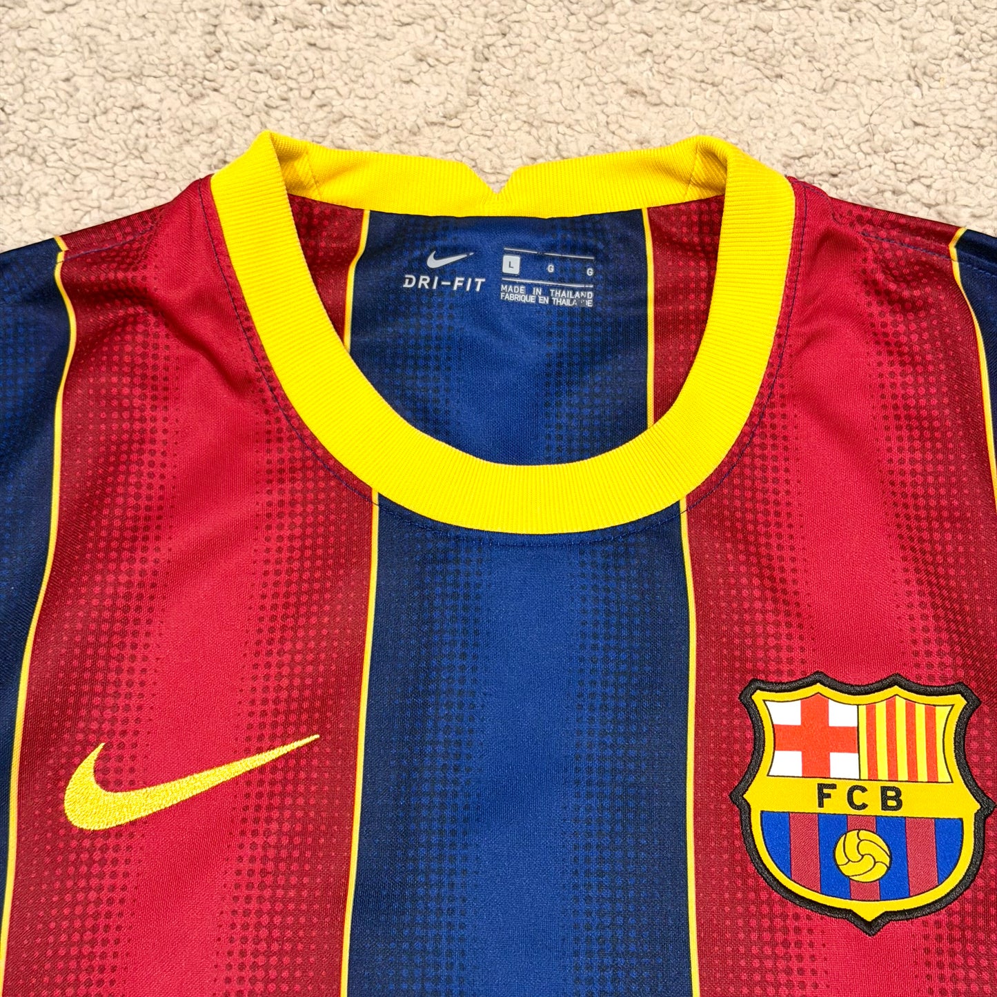 Barcelona 2020/21 home x Messi #10 (L)