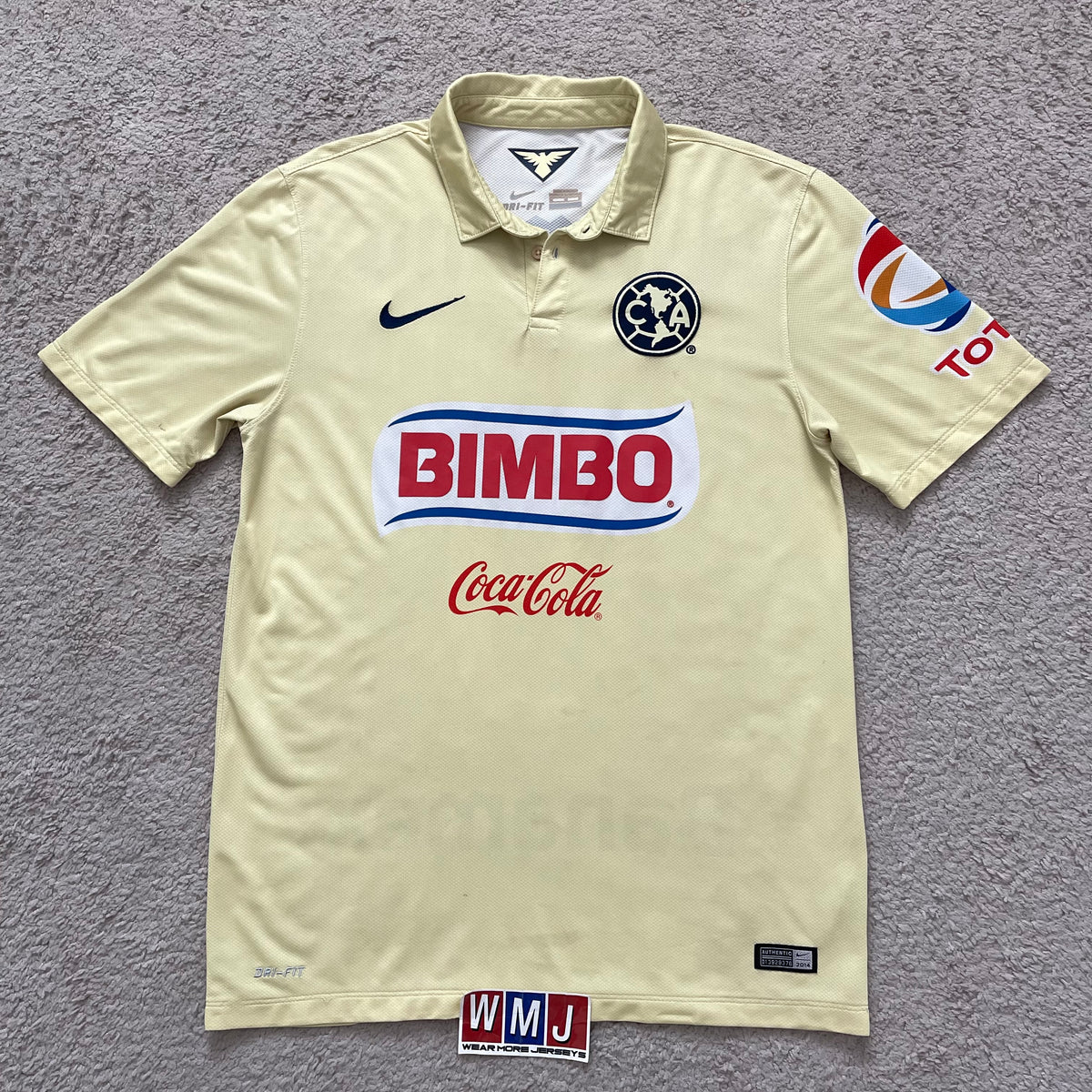 Club America 2014/15 home x Dario Benedetto #9 (M)