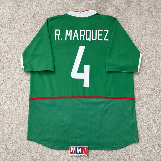Mexico 2003/04 home x Rafa Marquez #4 (XL)