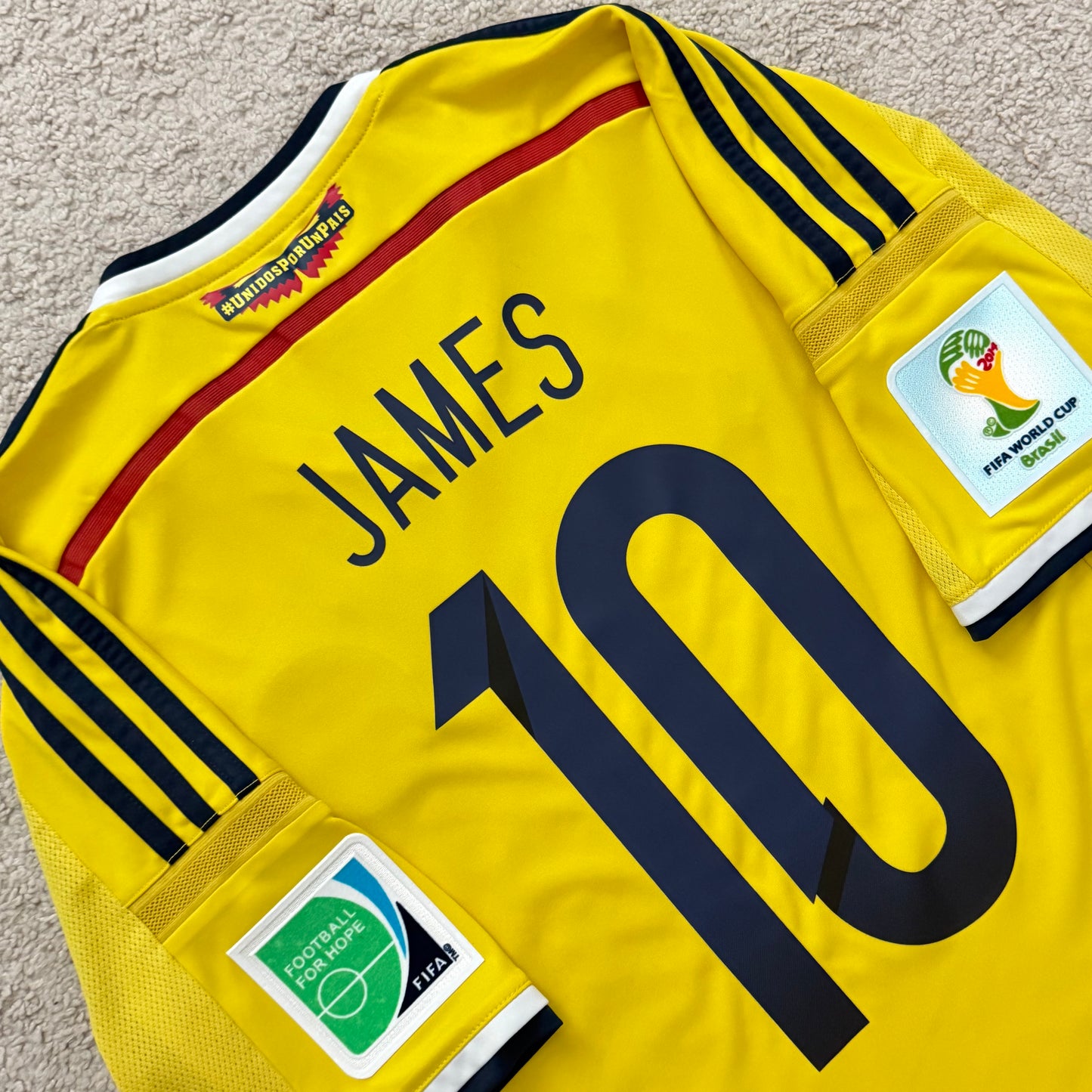 Colombia 2014 World Cup home x James Rodriguez #10 (M)