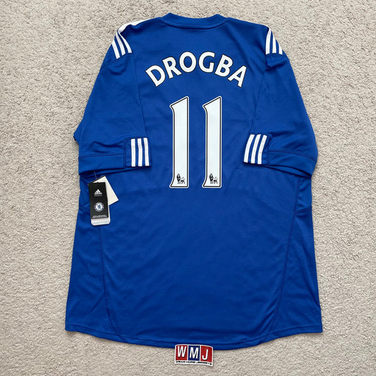 Chelsea 2009/10 home x Didier Drogba #11 (XXL) *BRAND NEW WITH TAGS