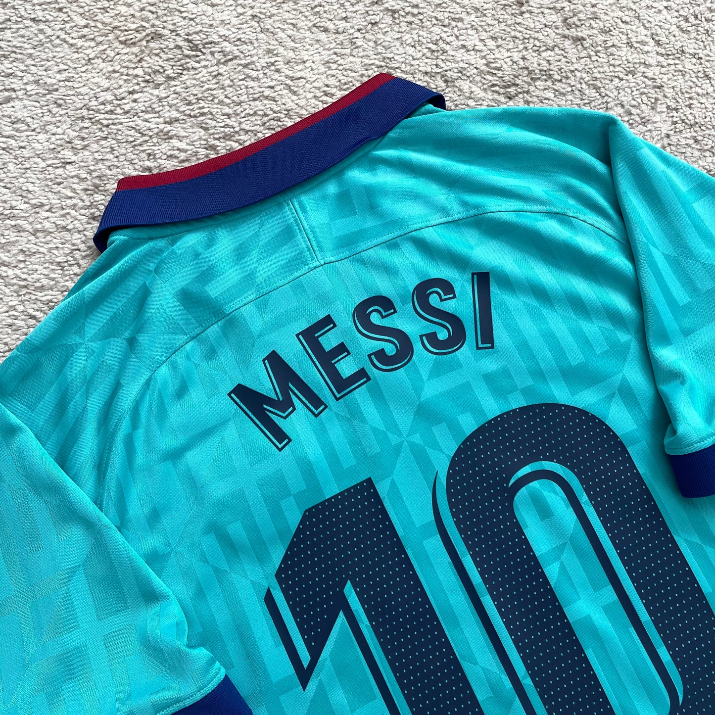 Barcelona 2019/20 third x Messi #10 (L)