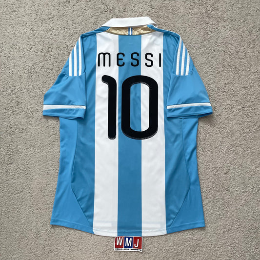 Argentina 2011 Copa America home x Messi #10 (L)