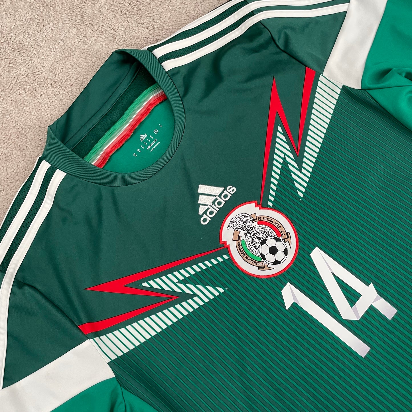 Mexico 2014 World Cup home x Chicharito Hernandez #14 (M)