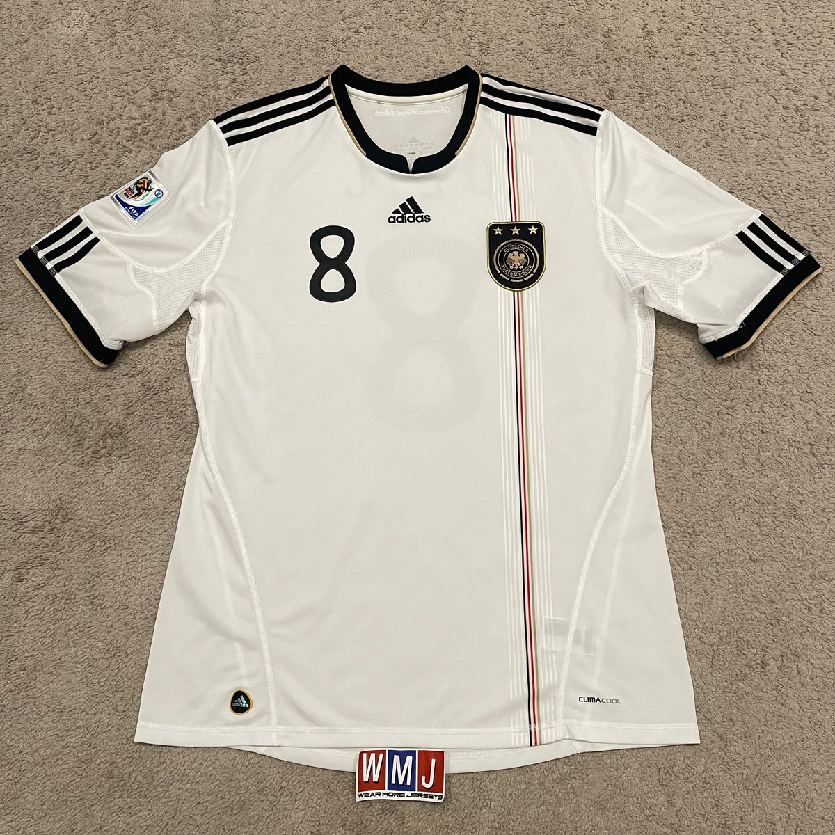 Germany 2010 World Cup home x Mesut Özil #8 (XL)
