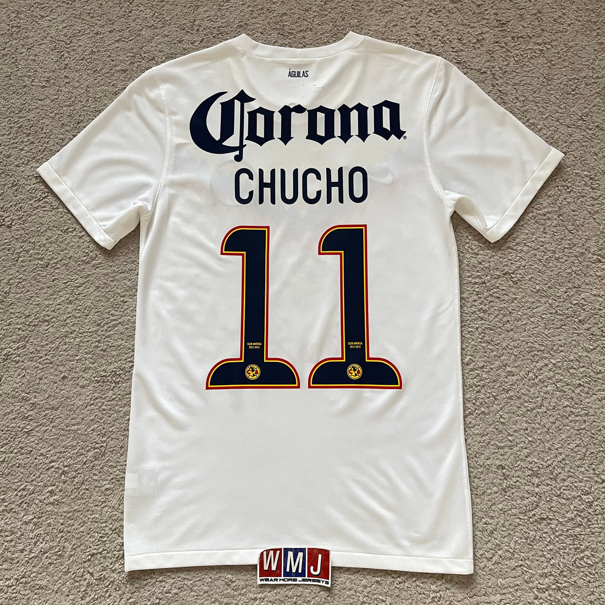 Club America 2012/13 third x Chucho Benitez #11 (S)