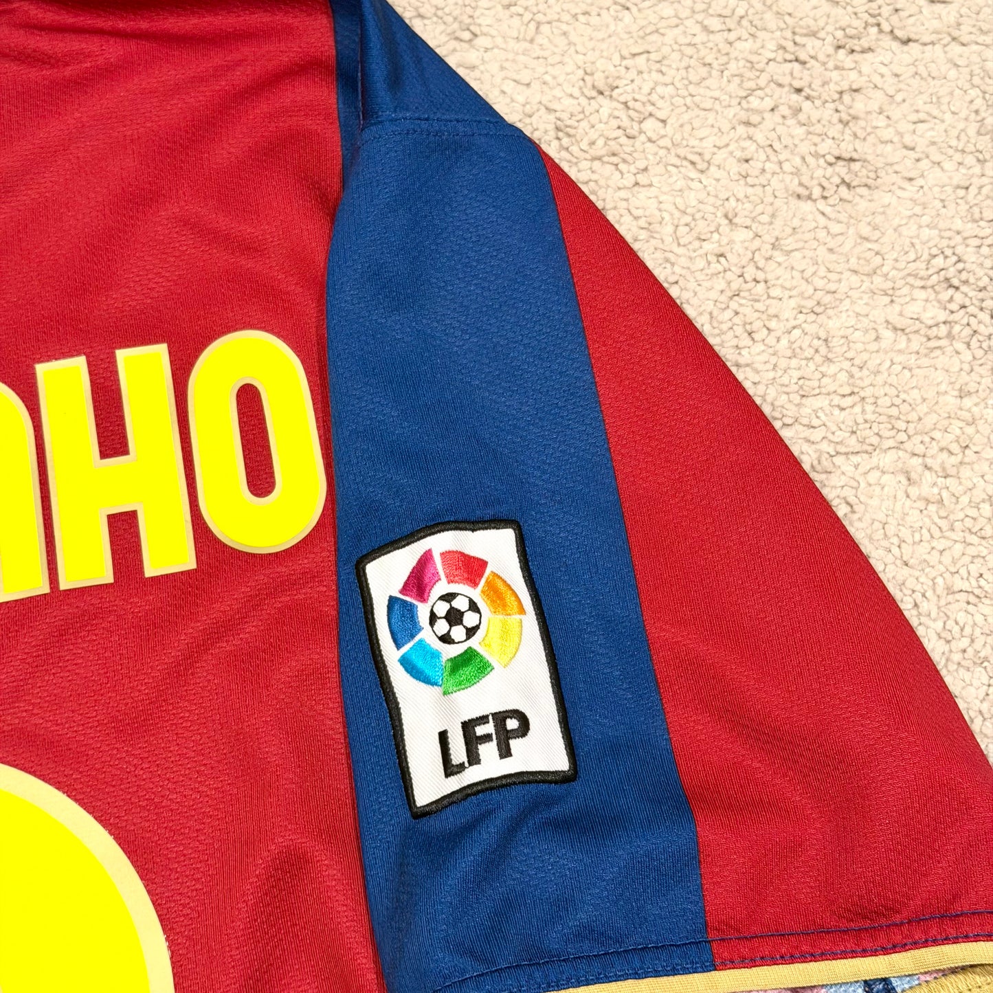 Barcelona 2007/08 home x Ronaldinho #10 (XL)