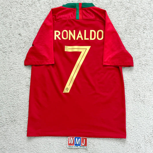 Portugal 2018 World Cup home x Cristiano Ronaldo #7 (M)