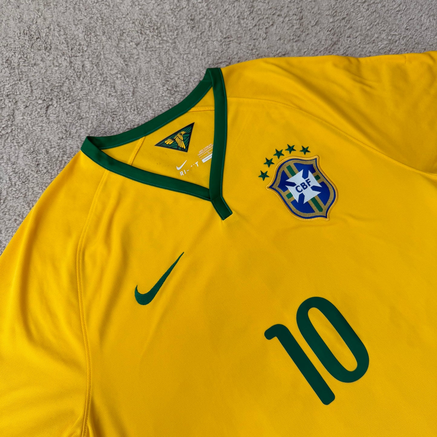 Brazil 2014 World Cup home x Neymar Jr #10 (L)