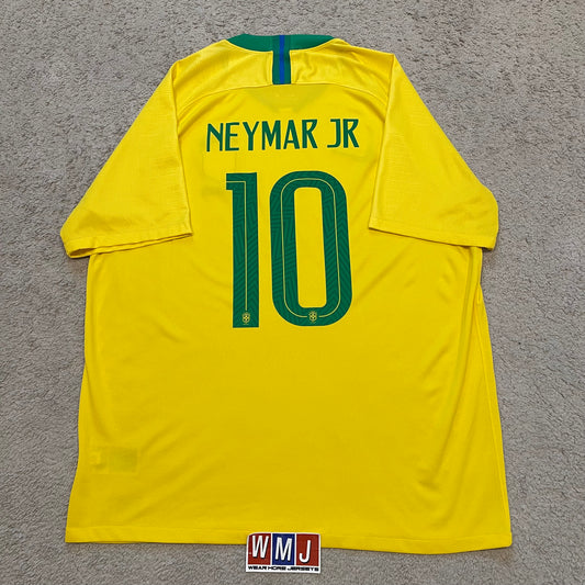 Brazil 2018 World Cup home x Neymar Jr #10 (XL)